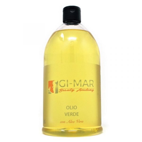 Olio verde da massaggio con Aloe vera 1000ml