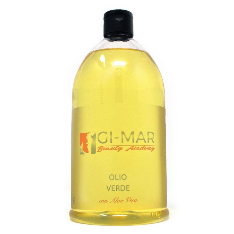 Olio verde da massaggio con Aloe vera 1000ml