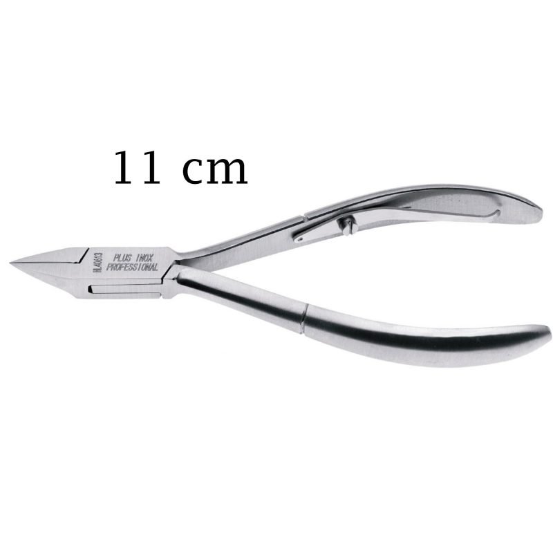 Tronchese unghia incarnita punta tonda inox 11cm