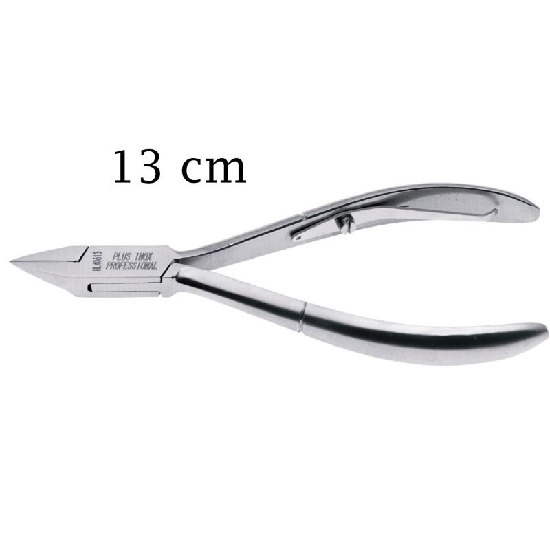 Tronchese unghia incarnita punta tonda inox 13cm