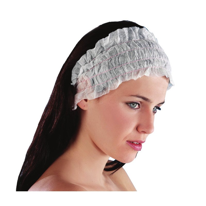 Fascia per capelli elastica 100pz
