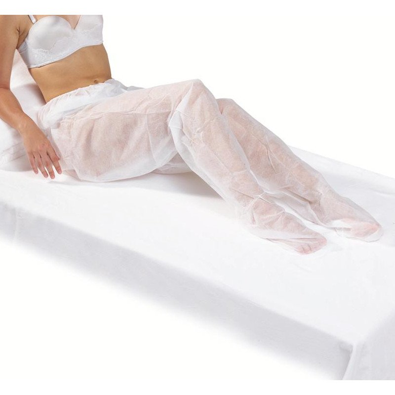 Pantalone TNT 10pz con elastico chiusura piedi