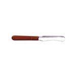 Spatola in acciaio inox con manico in legno