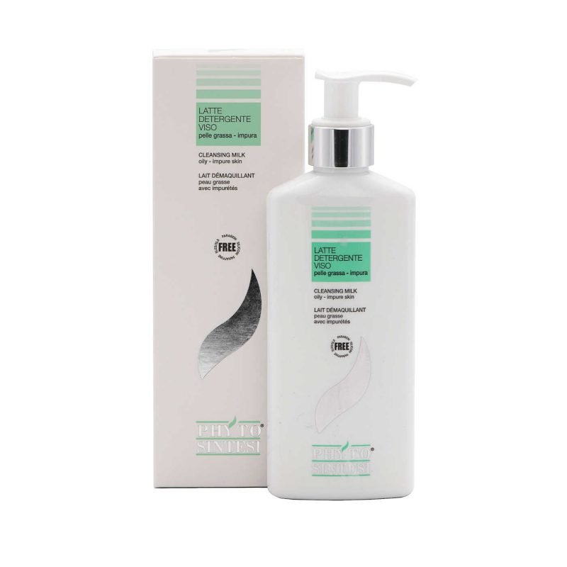 Latte detergente viso per pelli grasse o impure