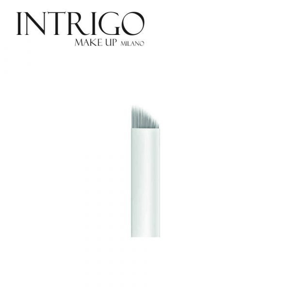 Ago curvo microblading linee realistiche 14
