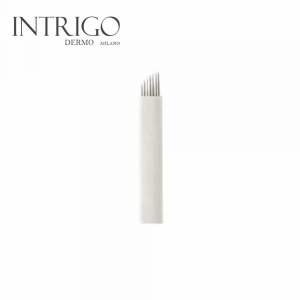 Ago curvo per microblading 9p