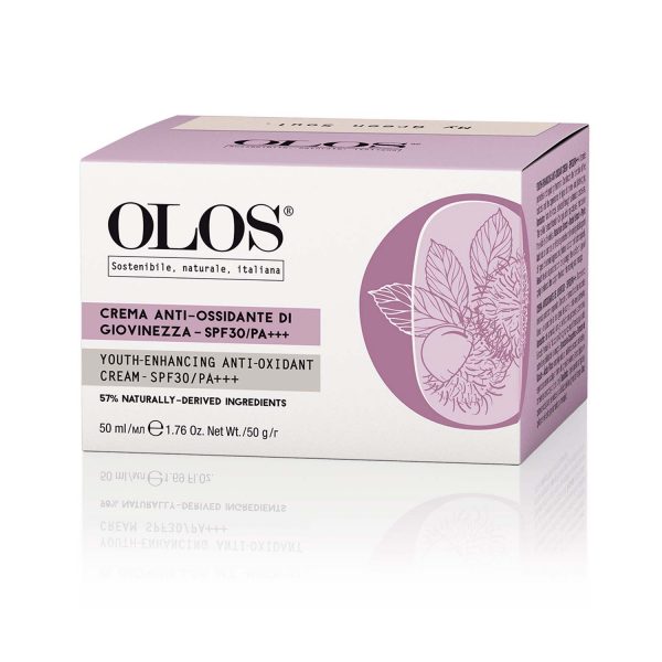 Olos Crema anti-ossidante di giovinezza spf 30