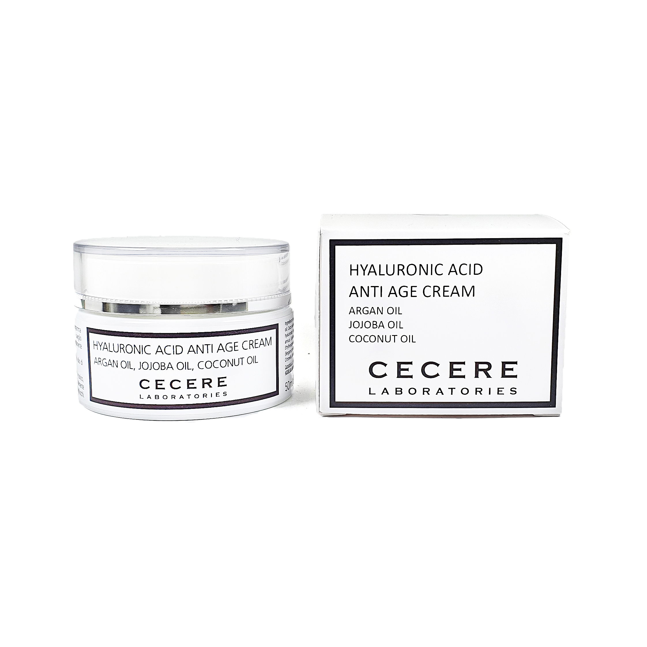 Cecere Laboratories | Crema all'Acido Ialuronico | 50ml