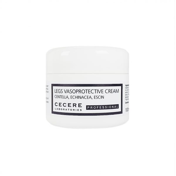 Cecere Laboratories | Crema Vasoprotettiva Gambe Professionale | 100ml | Centella | Echinacea | Escina