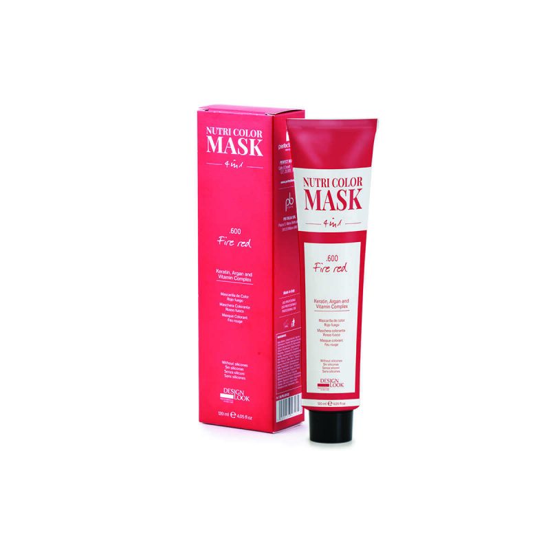 MASCHERA COLORANTE 4 IN 1 ROSSO FUOCO 120ML