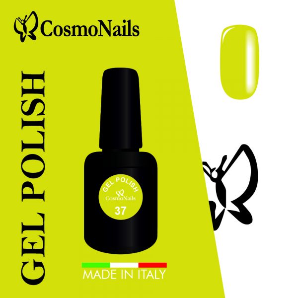 Smalto gel ultra pigmentato 37 Lemon – Cosmonails