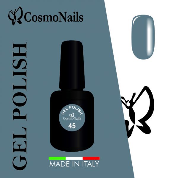 Smalto gel ultra pigmentato 45 Light Gray – Cosmonails
