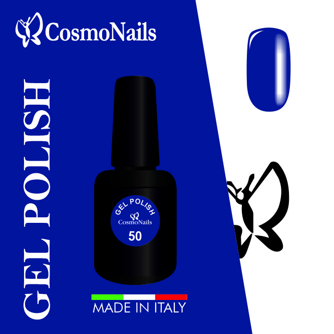 Smalto gel ultra pigmentato 50 Blue - Cosmonails