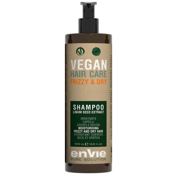 Envie Shampoo Vegan Capelli Crespi e Secchi 500ml