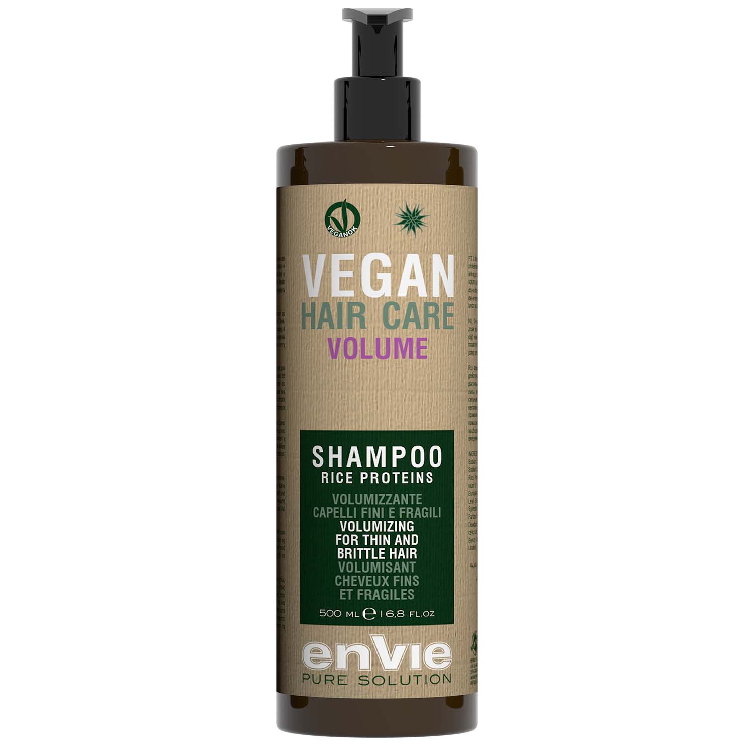 Envie Volumizzante Vegan Capelli Fini 500ml