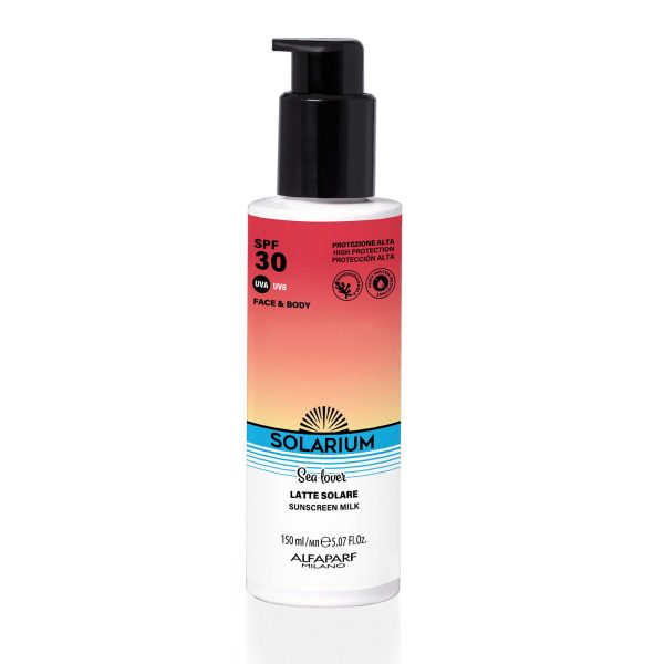 Solarium Sea Lover – Latte Solare Viso e Corpo SPF30