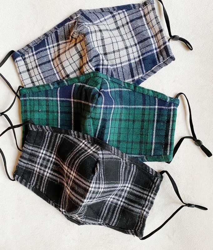 Plaid Mask