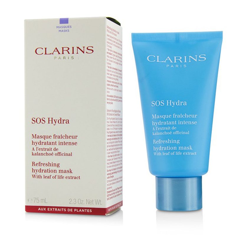 CLARINS - Original SOS Hydra Refreshing Hydration Mask With Leaf of Life Extract - For Dehydrated Skin