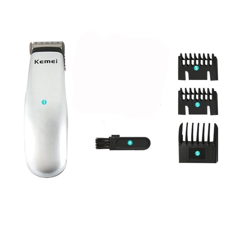 KEMEI - Newly Design Electric Hair Clipper Mini Portable Hair Trimmer Cutting Machine Beard Barber Razor Men Style Tools with box KM-666