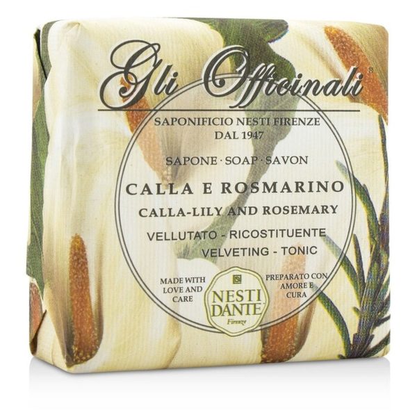 NESTI DANTE – Gli Officinali Soap – Calla-Lily & Rosemary – Velveting & Tonic