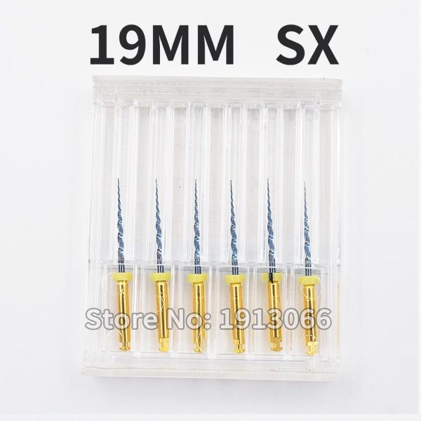 Dental Endo Files Taper Dental Rotary Needle Accessories Files Endodontic Files Use for Root Canal Cleaning Heat Activation