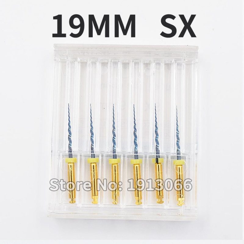 Dental Endo Files Taper Dental Rotary Needle Accessories Files Endodontic Files Use for Root Canal Cleaning Heat Activation